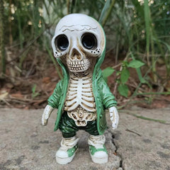 Street Skull Puppet Ornament Halloween Decoration Dead Decor