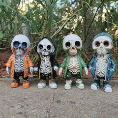 Street Skull Puppet Ornament Halloween Decoration Dead Decor