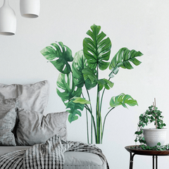 Plant Leaves Wall Sticker for Home Decor