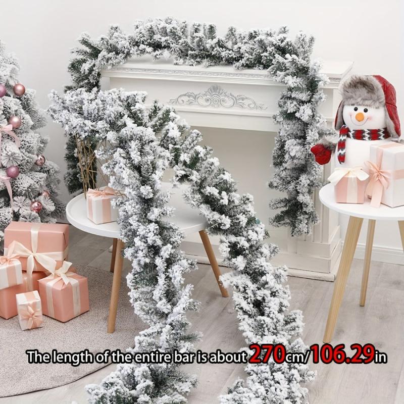 Christmas Vine DIY Decoration for Staircase