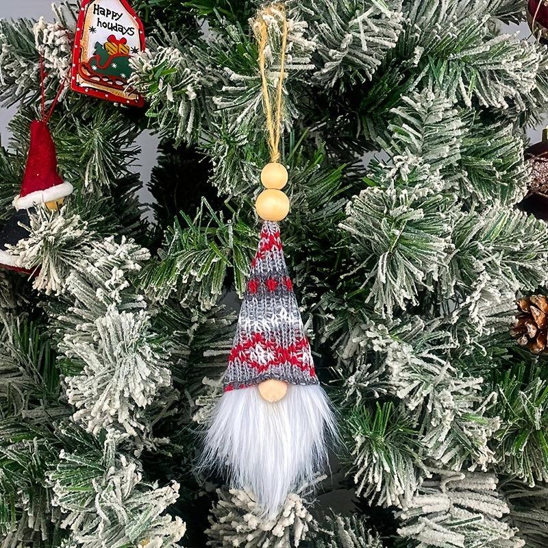 Christmas Elk Dwarf Elderly Pendant Nordic Style Faceless Elderly Pendant