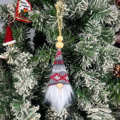 Christmas Elk Dwarf Elderly Pendant Nordic Style Faceless Elderly Pendant