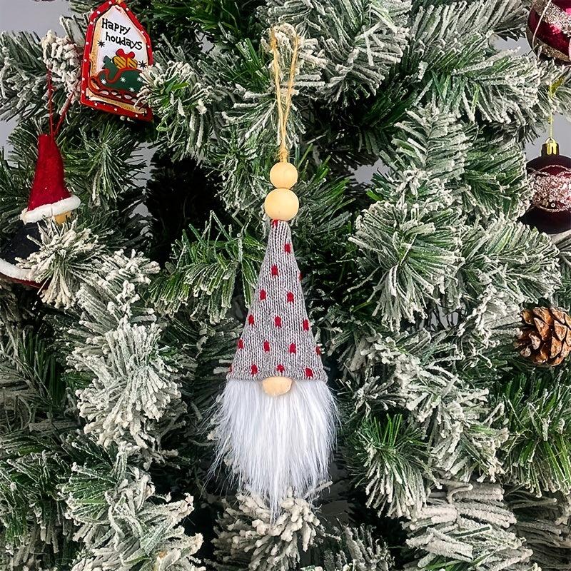 Christmas Elk Dwarf Elderly Pendant Nordic Style Faceless Elderly Pendant