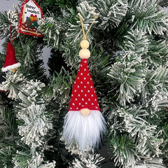 Christmas Elk Dwarf Elderly Pendant Nordic Style Faceless Elderly Pendant