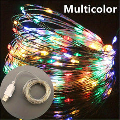 USB Fairy Lights Copper Wire String Lights USB Power String Lights