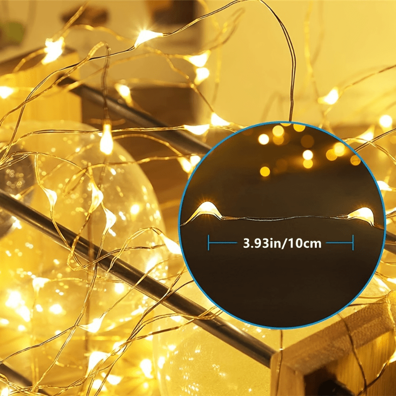 USB Fairy Lights Copper Wire String Lights USB Power String Lights