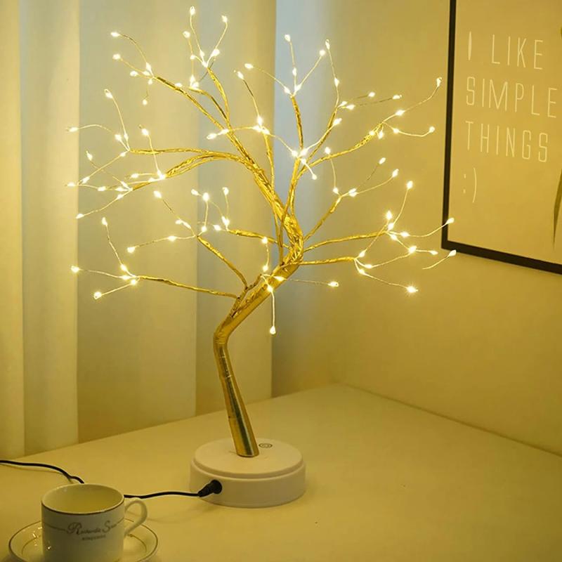 Bonsai Tree Lights for Living Room Decor