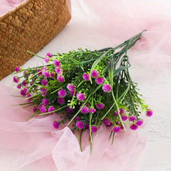 2pcs UV Resistant Artificial Flowers for Indoor and Outdoor