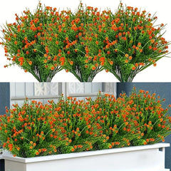 2pcs UV Resistant Artificial Flowers for Indoor and Outdoor