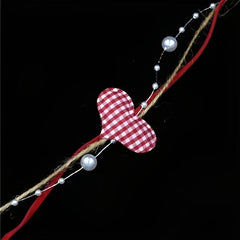 Heart Shaped Christmas Tree Decorations - Set of 6