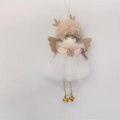 Plush Hanging Angel Doll Ornaments for Home Decor