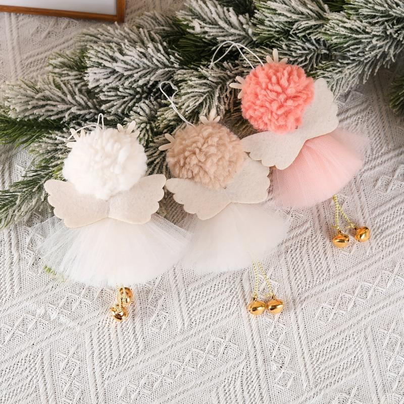 Plush Hanging Angel Doll Ornaments for Home Decor