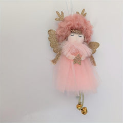 Plush Hanging Angel Doll Ornaments for Home Decor