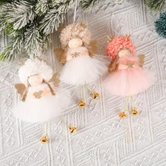 Plush Hanging Angel Doll Ornaments for Home Decor