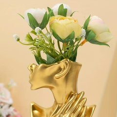 Golden Human Body Vase Decorative Ornament