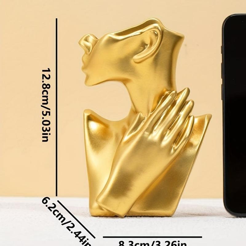 Golden Human Body Vase Decorative Ornament