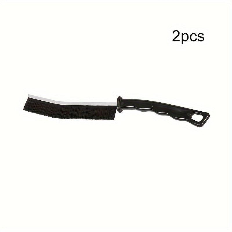 Long Handle Hard Bristle Groove Cleaning Brush Dust Removal Tool