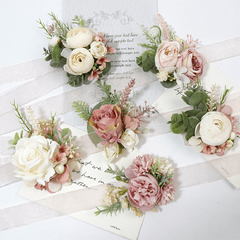 Pink Corsage for Bridesmaids Weddings Birthdays Bridal Showers