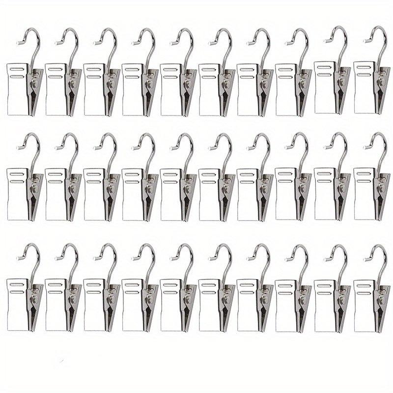 30pcs String Light Clips Party Light Clips Awning Light Clips Curtain Clips