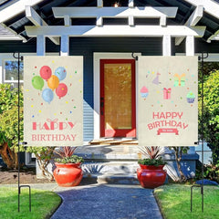 Garden Flag Stand Metal Powder Coated Weather Proof Paint