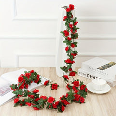 Artificial Flower Vine for DIY Garden Arch and Wedding Party Decor