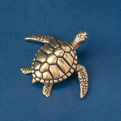 Pure Brass Solid Turtle Home Decoration Office Desktop Tea Pet Decoration