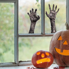 Halloween Devil's Hand PVC Sticker Scary Window Decoration