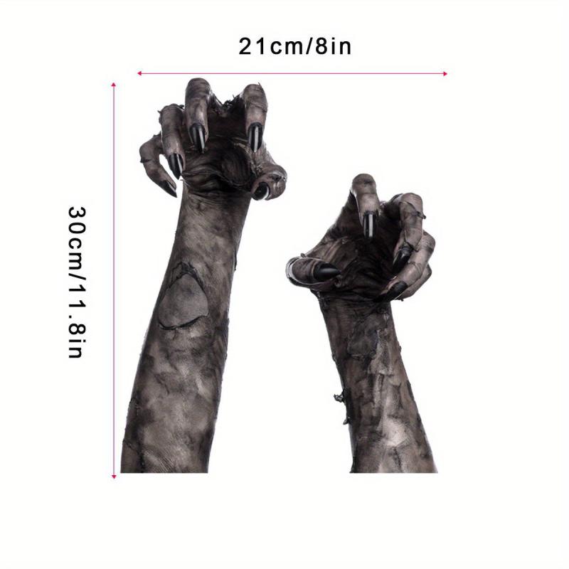 Halloween Devil's Hand PVC Sticker Scary Window Decoration