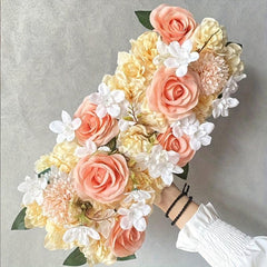 Real Touch Eucalyptus Flower Arrangement for Home Office Wedding