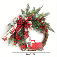 Christmas Gate Garland Decoration Supplies