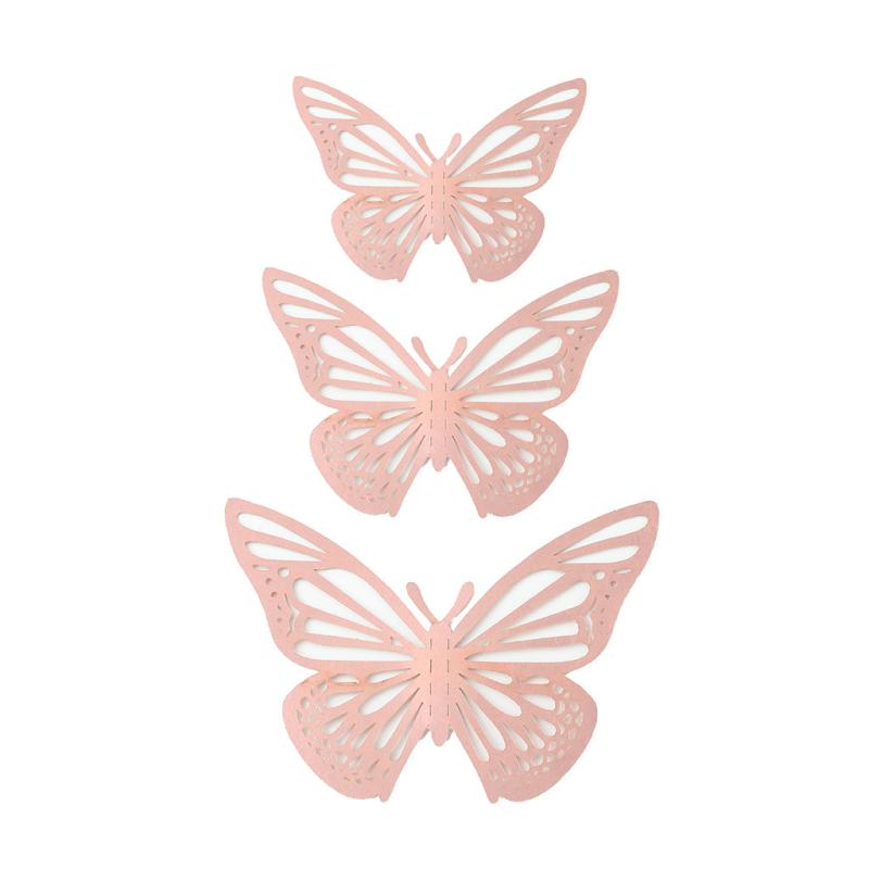 12pcs 3D Butterfly Wall Stickers for Home Nursery Decor