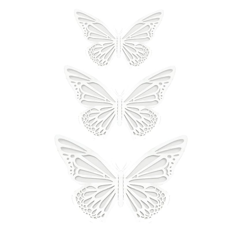 12pcs 3D Butterfly Wall Stickers for Home Nursery Decor