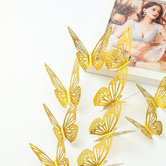 12pcs 3D Butterfly Wall Stickers for Home Nursery Decor