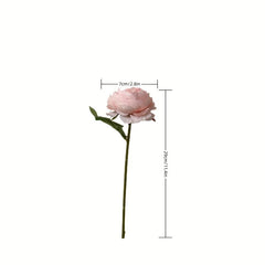 Real Touch Peony Flower Arrangement for Home Office Cafe Wedding