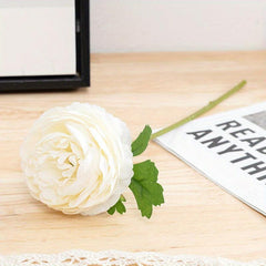 Real Touch Peony Flower Arrangement for Home Office Cafe Wedding