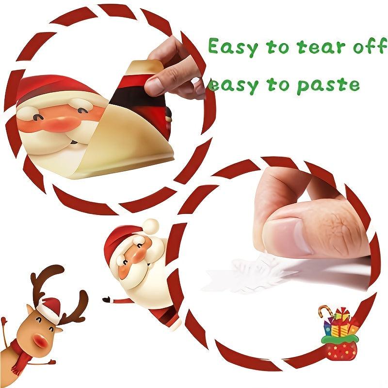 182pc Christmas Supplies Hotel Window Decoration Stickers