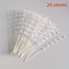 4mm Pearl Spray Bead Wedding Bouquet for Bridal Flowers - 20 50 100 Stems