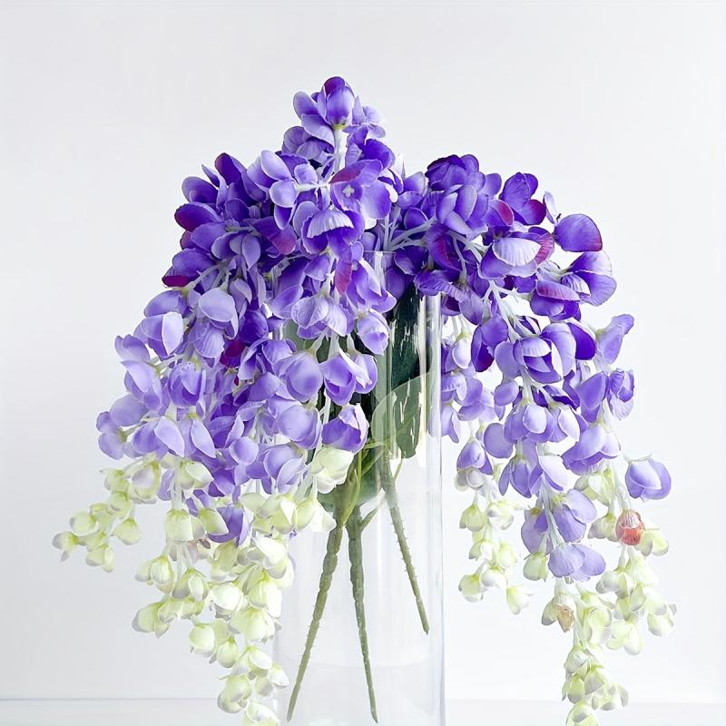 1pc 3 Forks Artificial Locust Flower for Wedding