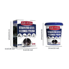 3pcs Stainless Steel Cleaner Kitchen Polishing Stain Remover Rust Paste