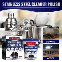 3pcs Stainless Steel Cleaner Kitchen Polishing Stain Remover Rust Paste