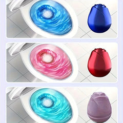 Toilet Cleaner Flower Shape Fragrant Toilet Bowl Cleaner