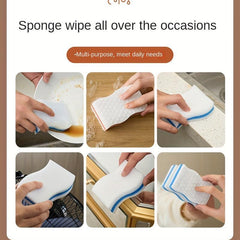 10pcs Nano Dishwashing Sponge Cleaning Set for Dishes Pots and Pans