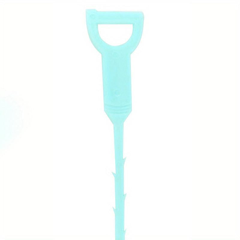 Plastic Sewer Cleaning Hook Hair Sink Pipe Brush Toilet Drain Dredger