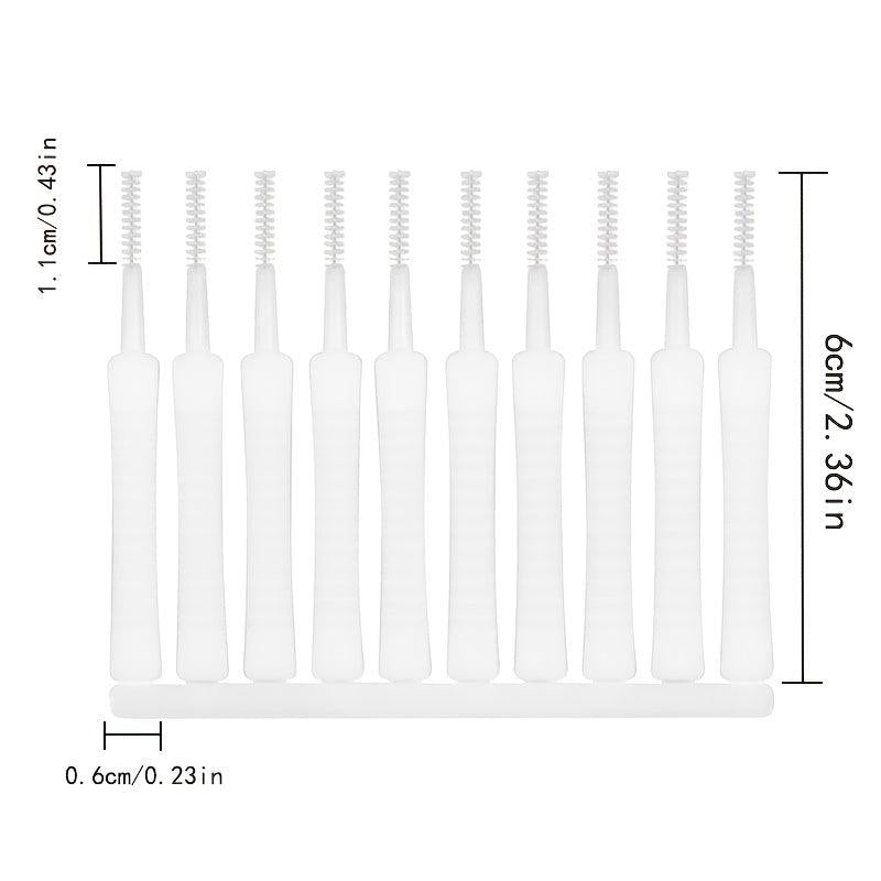 Disposable Shower Head Cleaning Brush - Nylon Bristle Nozzle Cleaning Brush
