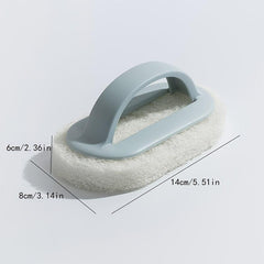 Non-Scratch Bathroom Cleaning Sponge with Handle