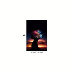 Canvas Poster Modern Art Minimalist Living Room Starry Sky Decor