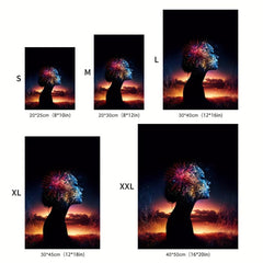 Canvas Poster Modern Art Minimalist Living Room Starry Sky Decor