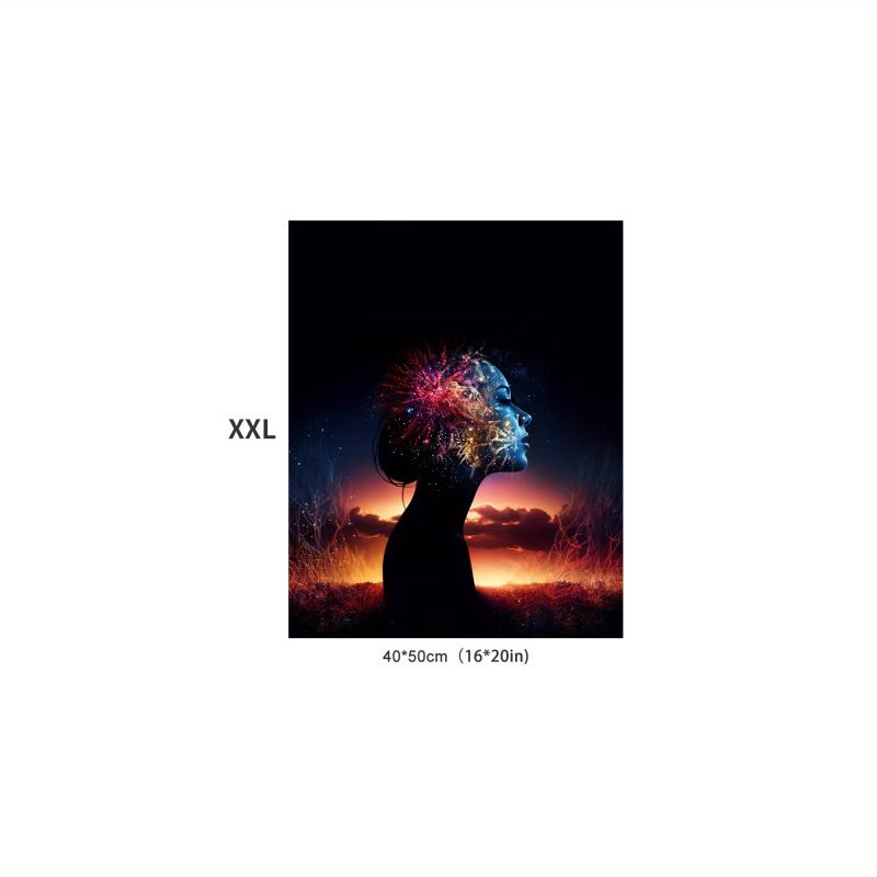 Canvas Poster Modern Art Minimalist Living Room Starry Sky Decor