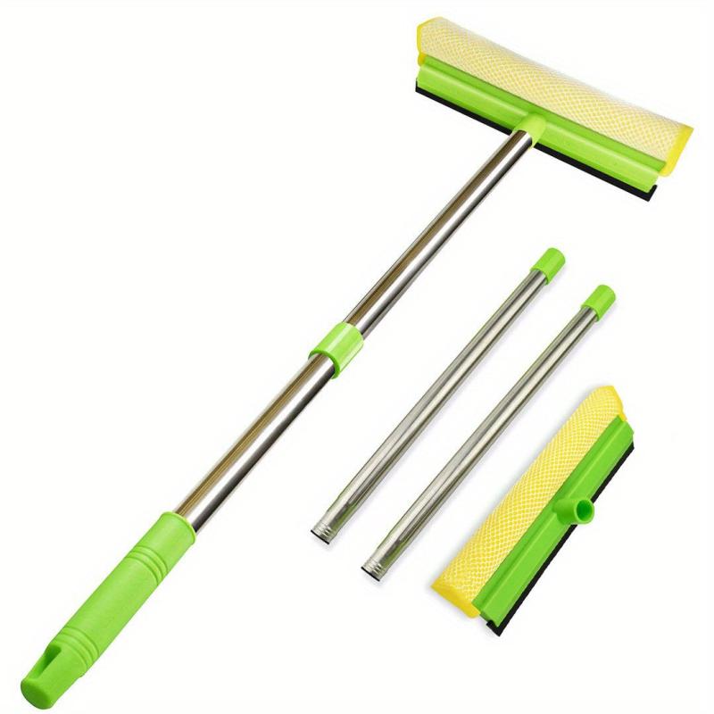 2-in-1 Squeegee Window Cleaning Kit 25 Wide Car Windshield Cleaner Tool