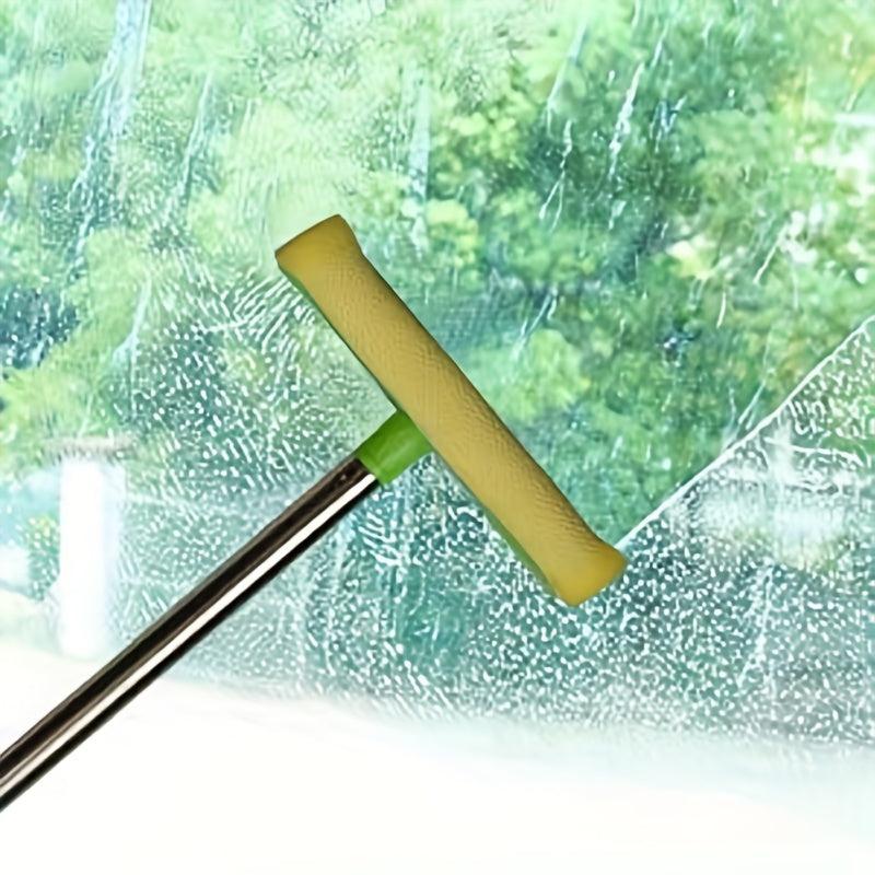 2-in-1 Squeegee Window Cleaning Kit 25 Wide Car Windshield Cleaner Tool